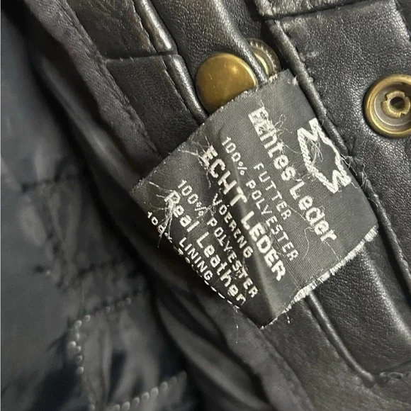 Bikers Club Leather Patchwork Biker Vest Made In Pakistan Medium Motorcycle